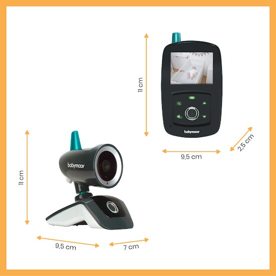 Babyphone Yoo Travel   Gris        de               Babymoov