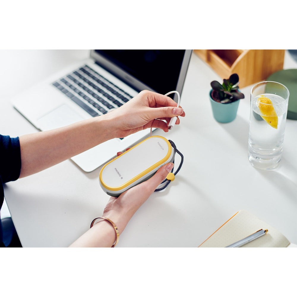 Køb medela Freestyle Hands-Free Dobbelt Elektrisk Brystpumpe