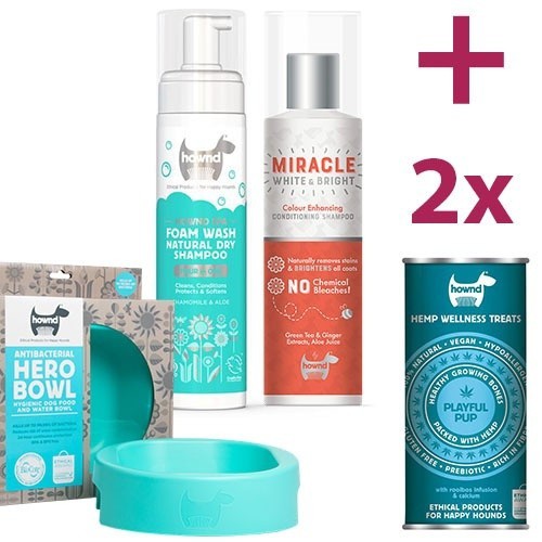 Kit antibacteriano vegano para filhotes