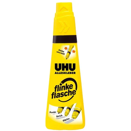 UHU Alleskleber flinke flasche 90g nachfüllbar