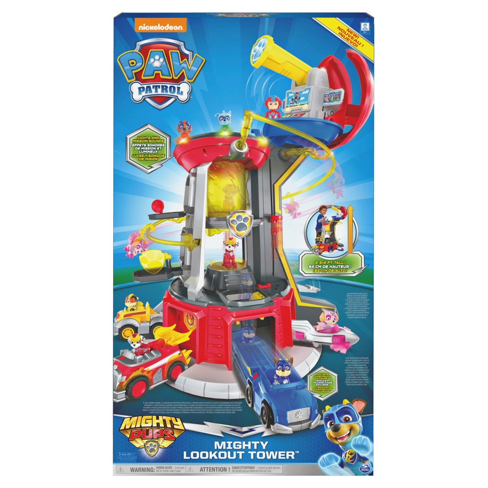 PAW Patrol Mächtiger Aussichtsturm Spielset mit Licht und Sound