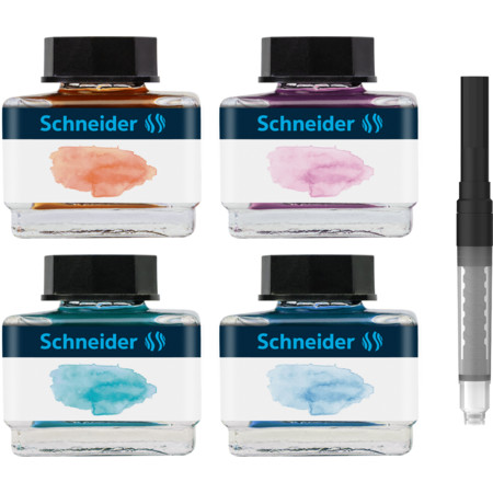 Schneider Pastell-Tinte Geschenkset 1 Tintenglas