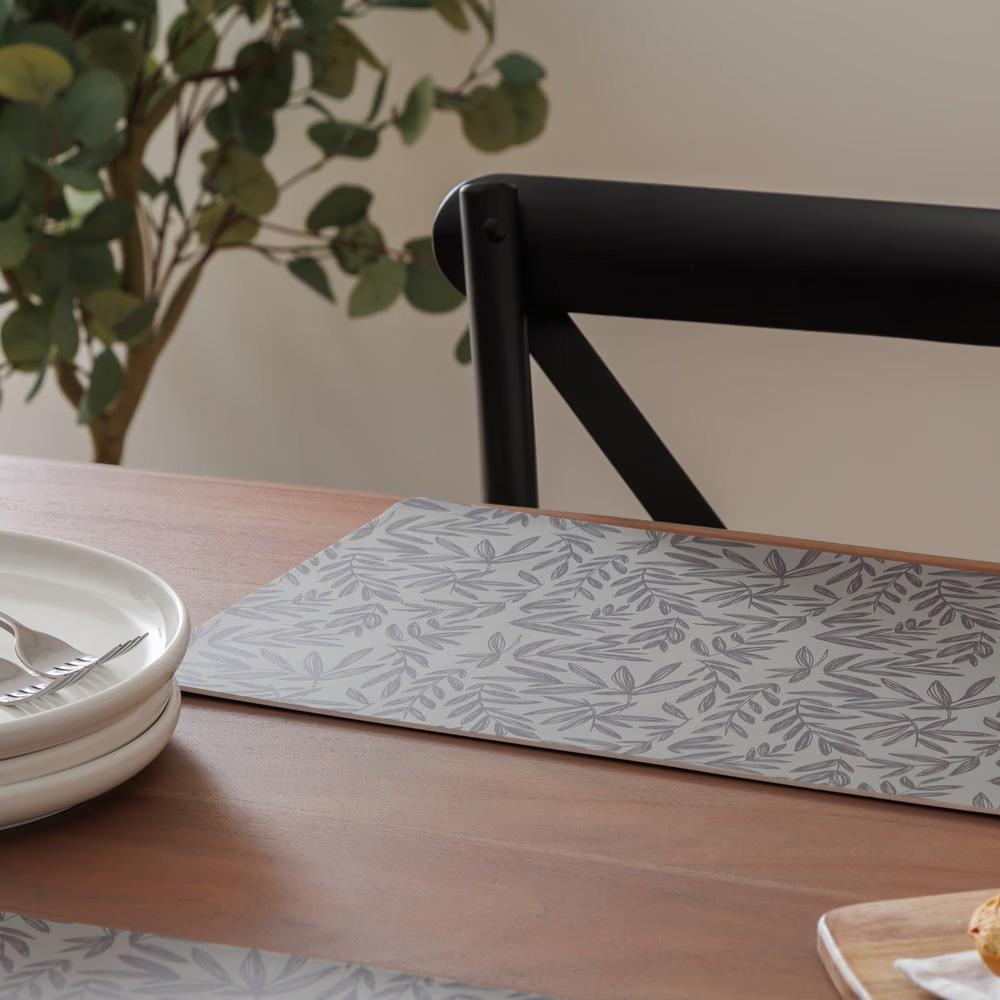Atmosphera Set de Table Kaki Atmosphera Lou