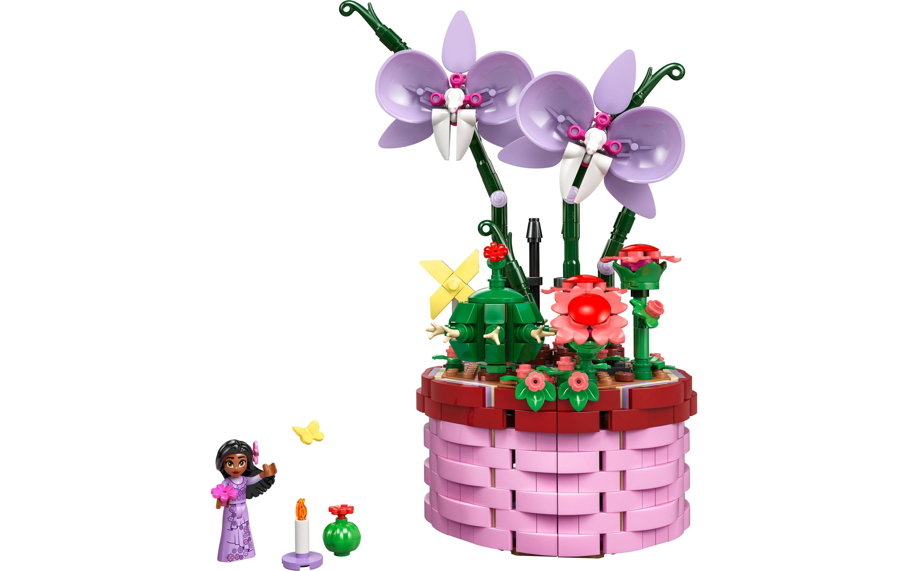 Disney Isabelas Blumentopf 43237Set zum Bauen, Spielen und Ausstellen