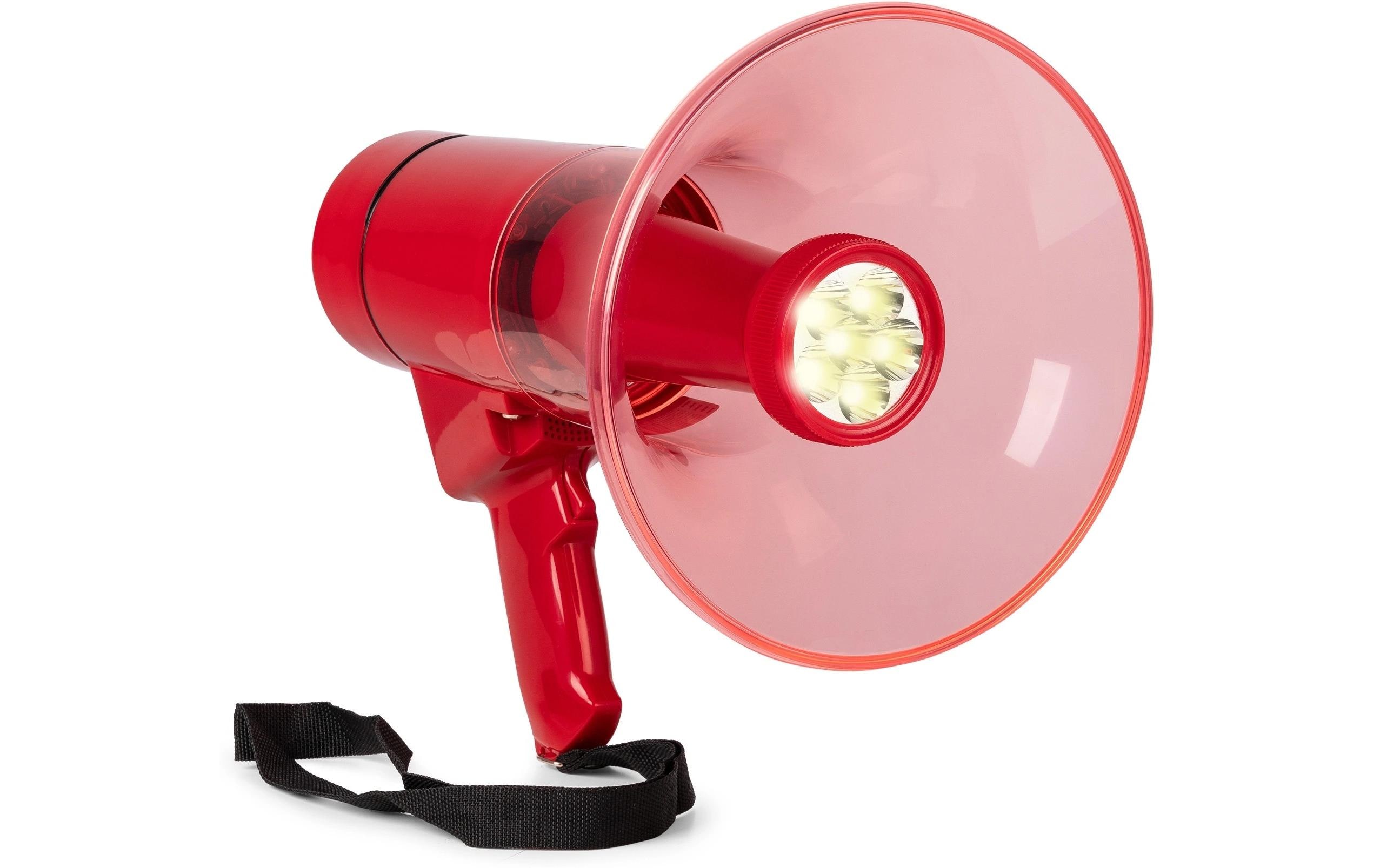 Megaphon MEG050Megaphon mit 50W Leistung und LED Licht