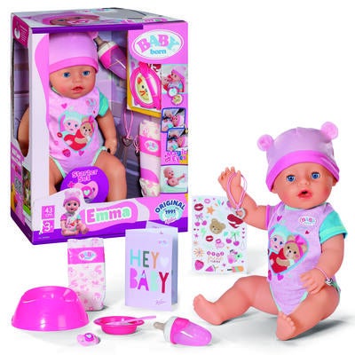 Baby Born Dukke Startsett Emma 43 cm