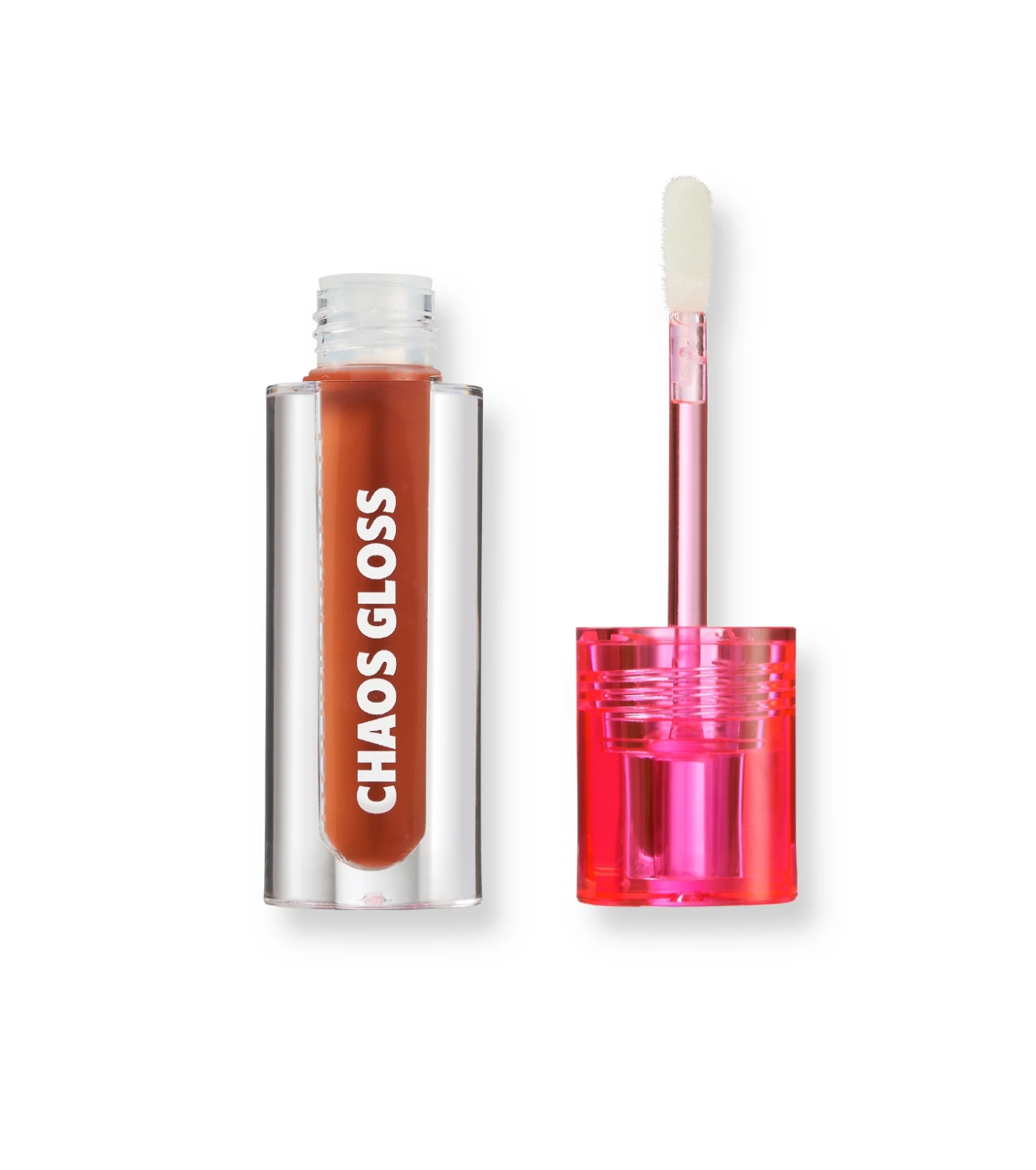 Trouble Maker - Brilho labial Chaos Gloss - Pipsqueak Chocolate Caramel