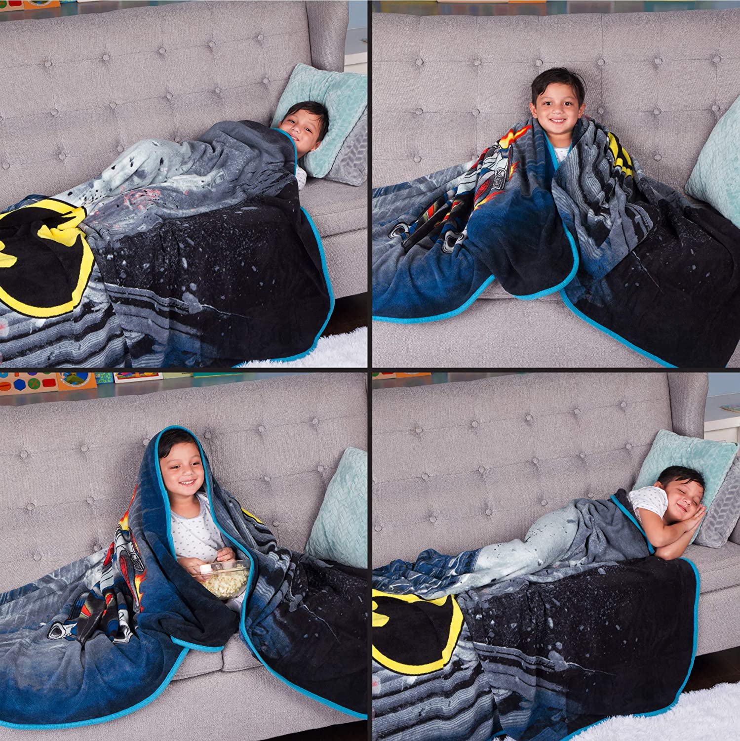 Kids Bedding Soft Plush Blanket Twin/Full Size