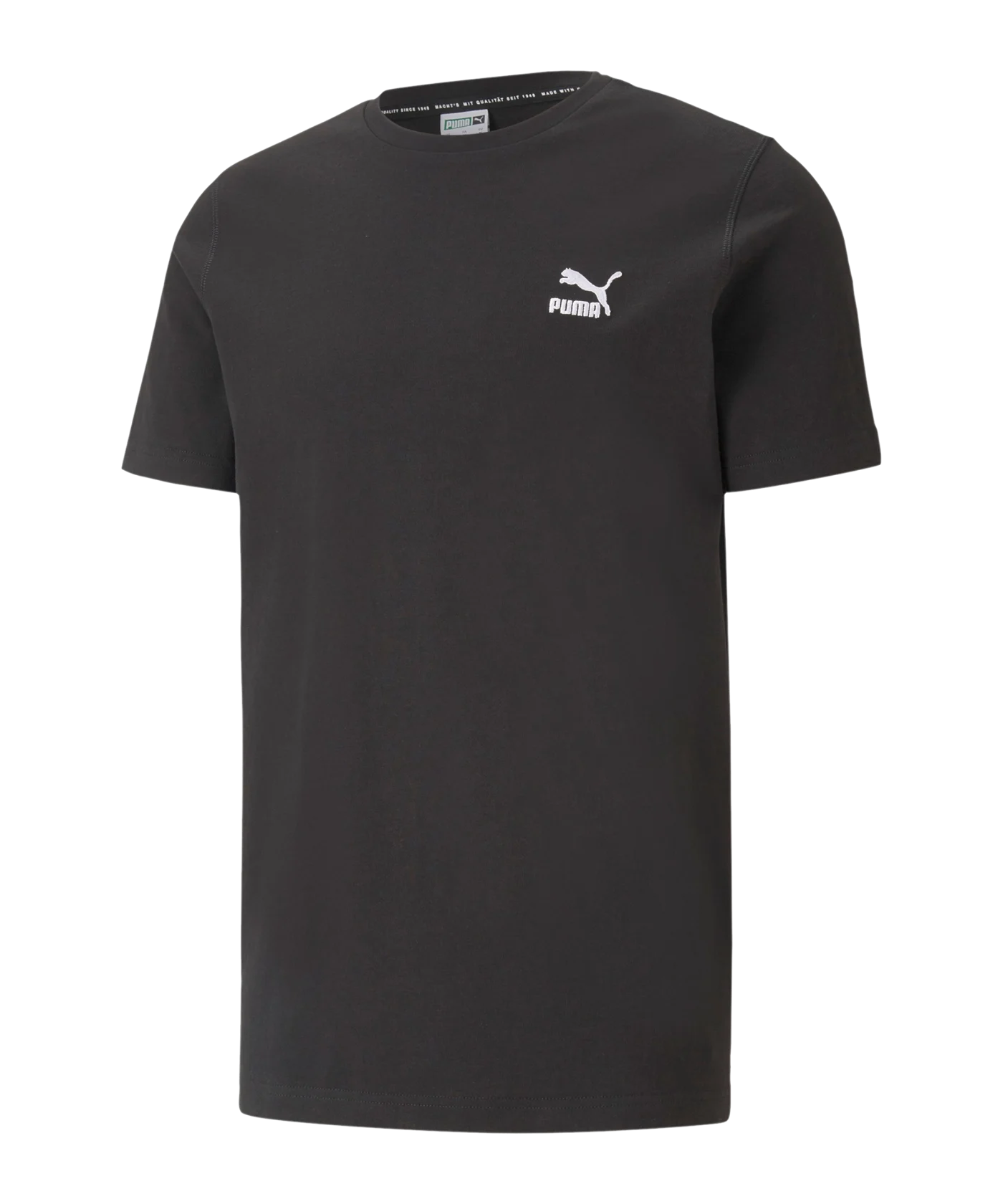 PUMA Classics Embro T-Shirt Schwarz F01