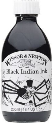 Winsor & Newton - Indian Ink - Blæk - Sort 250 ML