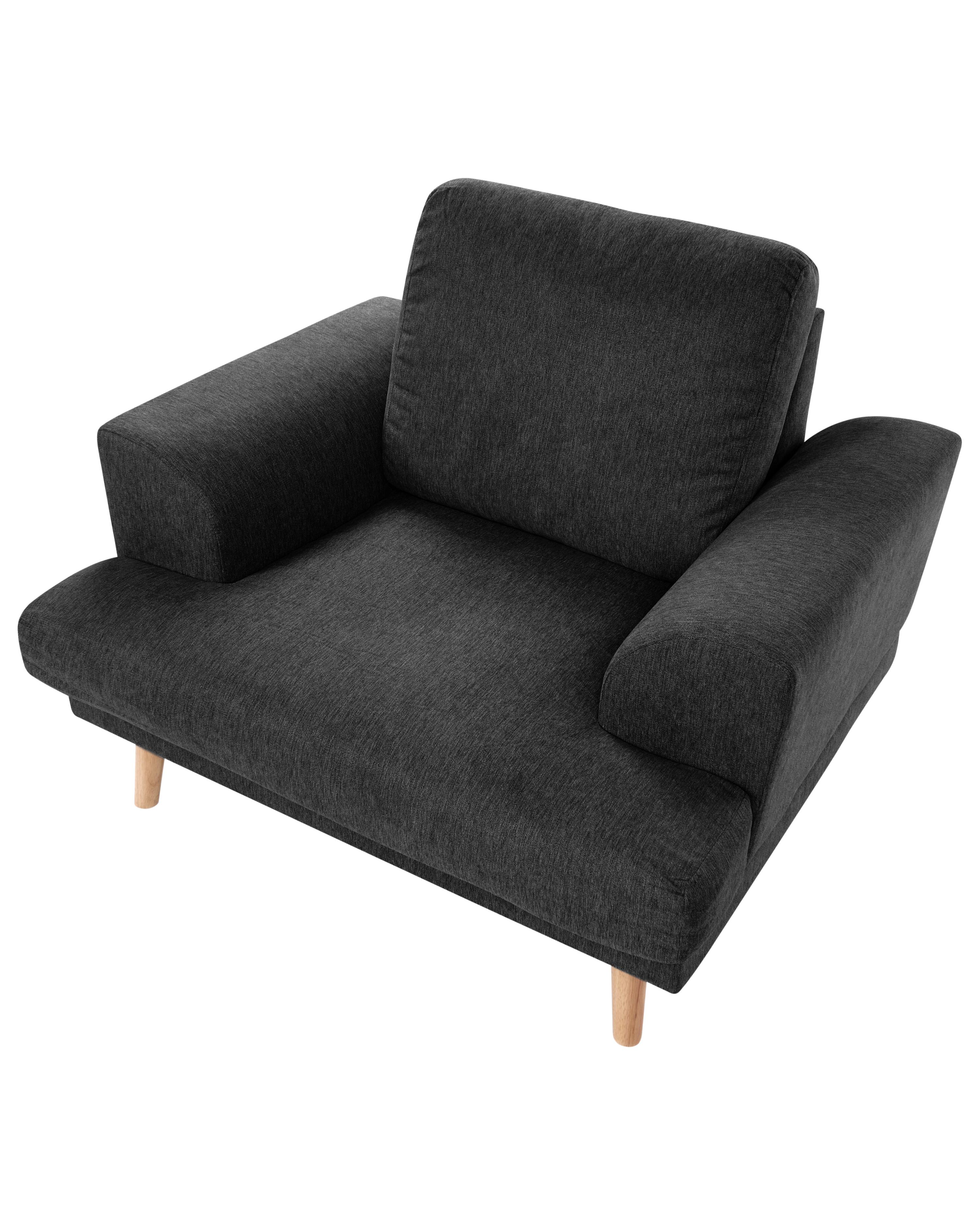 Fauteuil KILDAL Stof Zwart