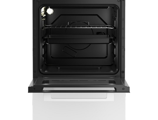 BEKO - Cuisiniere vitroceramique FSS57100GW