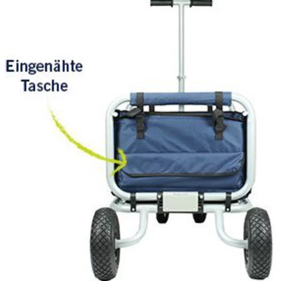BEACHTREKKER Faltbarer Bollerwagen LiFe inkl. Feststellbremse, rot