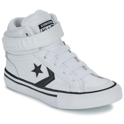 Converse - PRO BLAZE STRAP LEATHER - Blanc / Noir