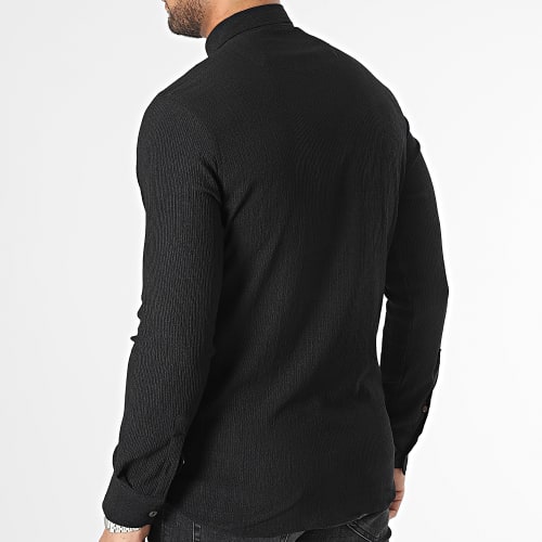 Chemise Manches Longues Noir