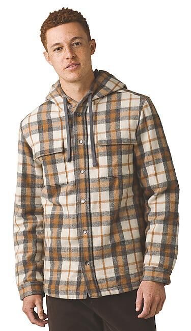 PRANA - CHEMISE ASGARD HOODED FLANNEL M