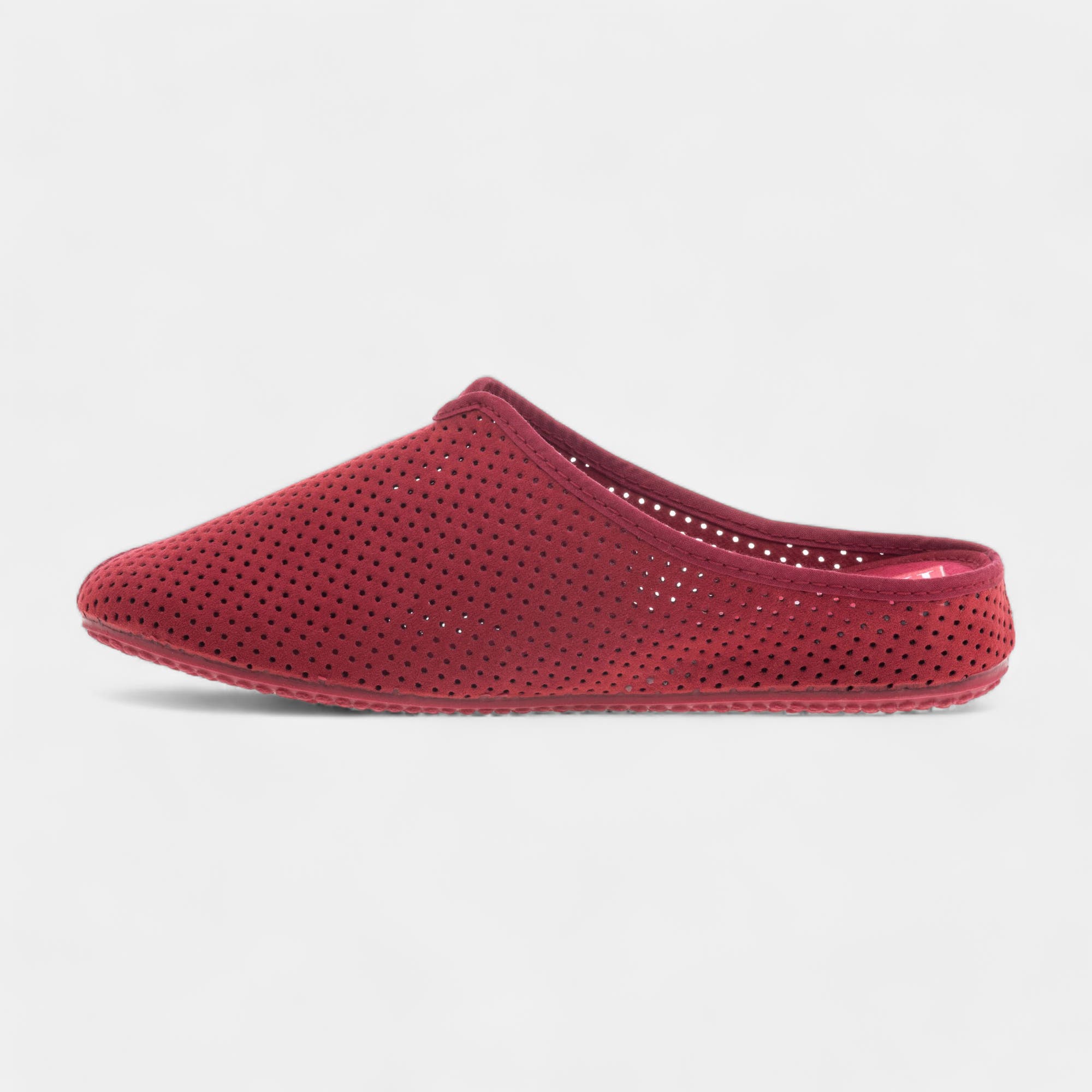 Pantoufles mules Femme rouge