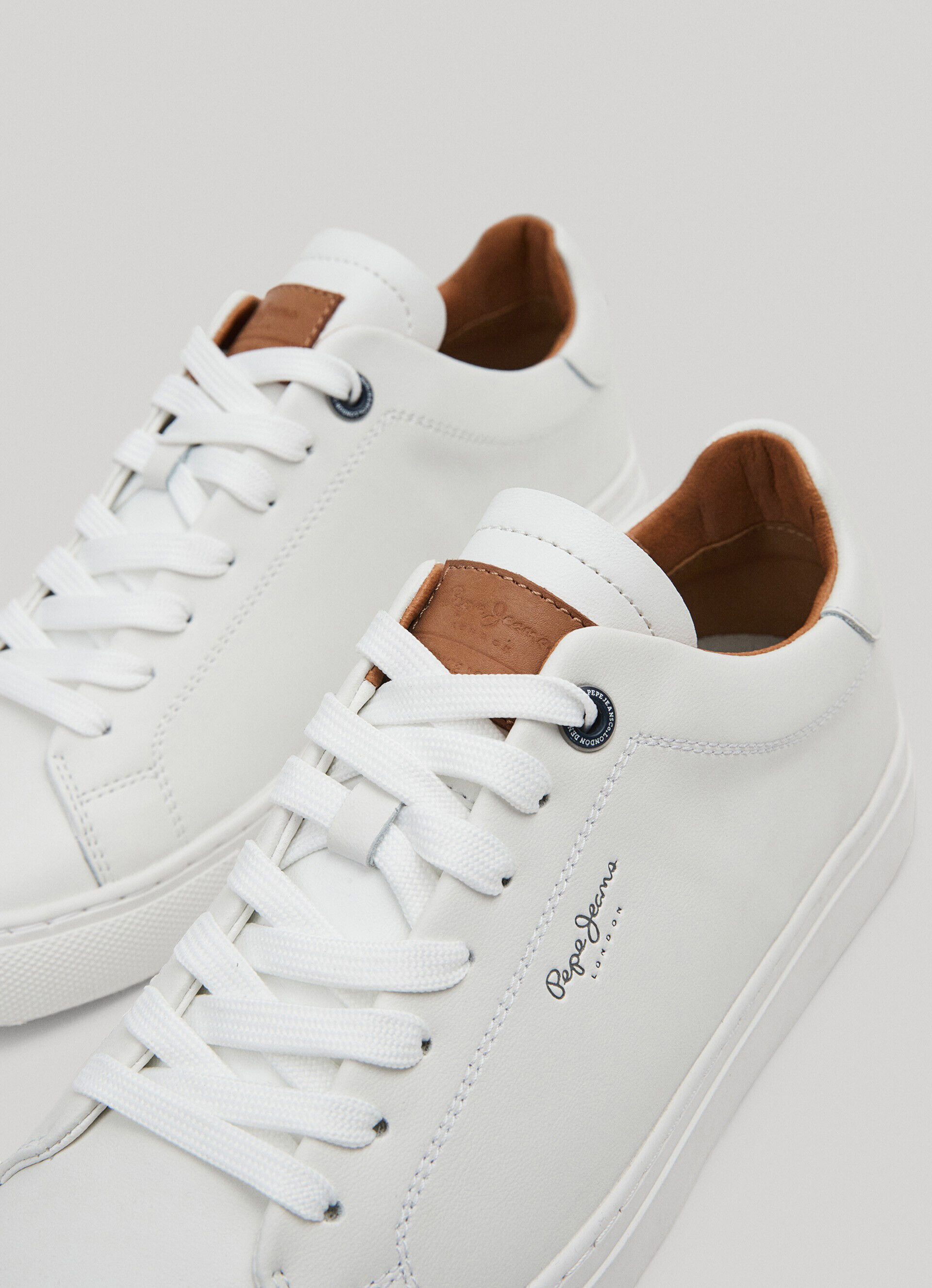 Tênis de couro Joe Cup One - branco