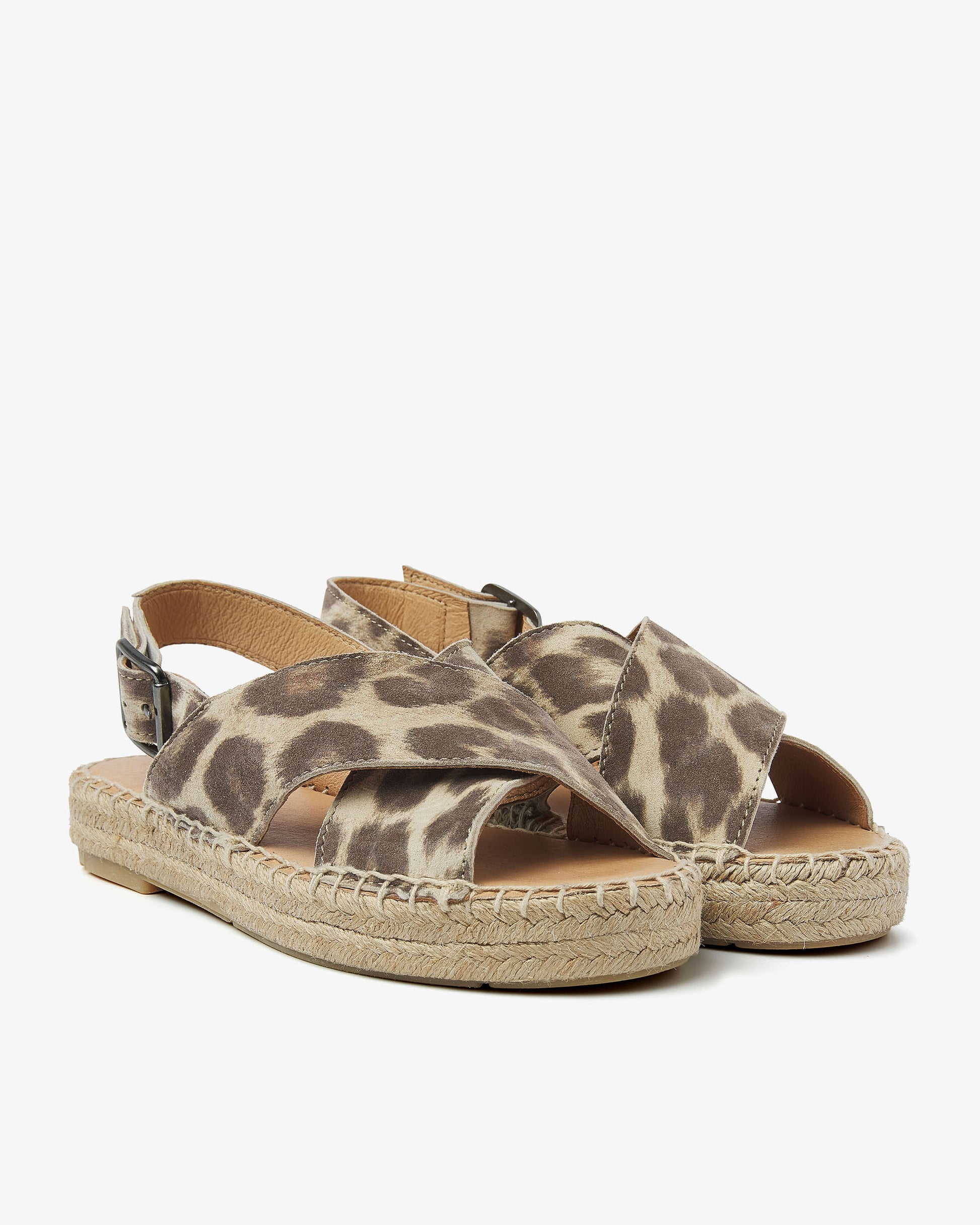 VIA VAI luipaardprint espadrilles Mondi Isabella