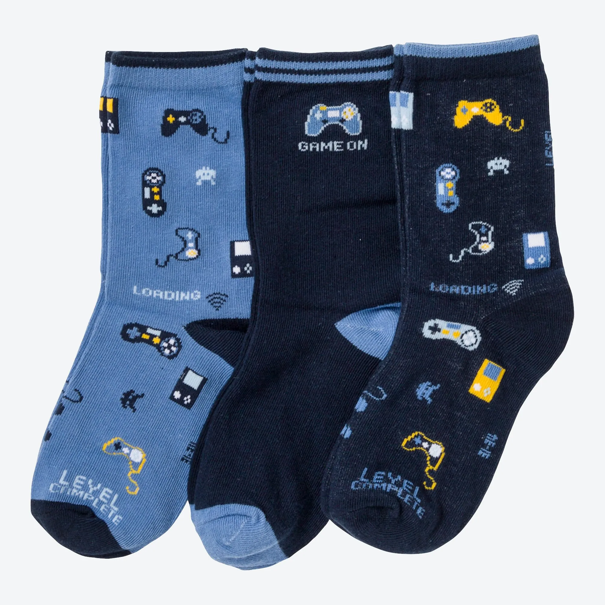 Jungen-Socken, 3er-Pack