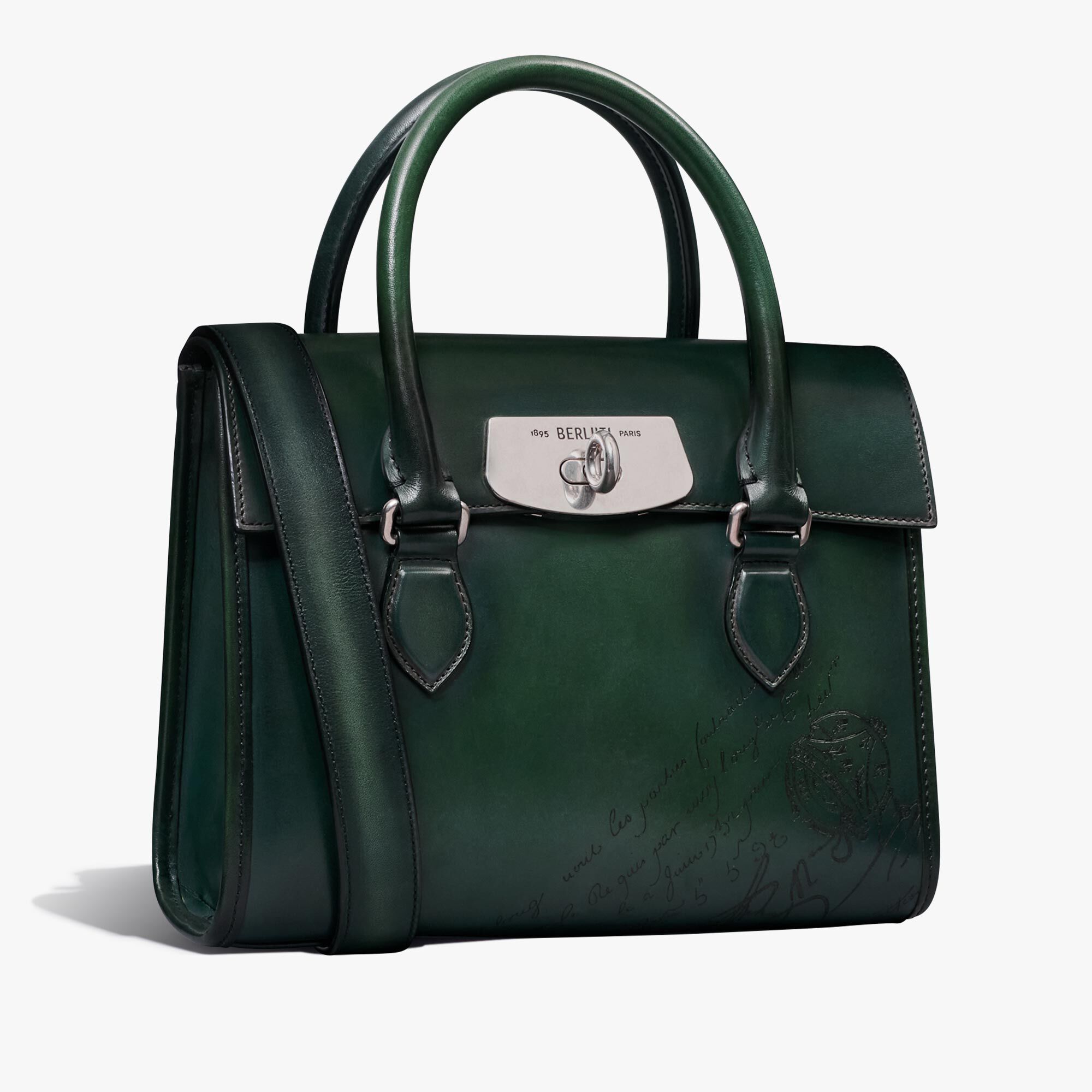 Sac Bandoulière E'Mio Gulliver En Cuir Scritto