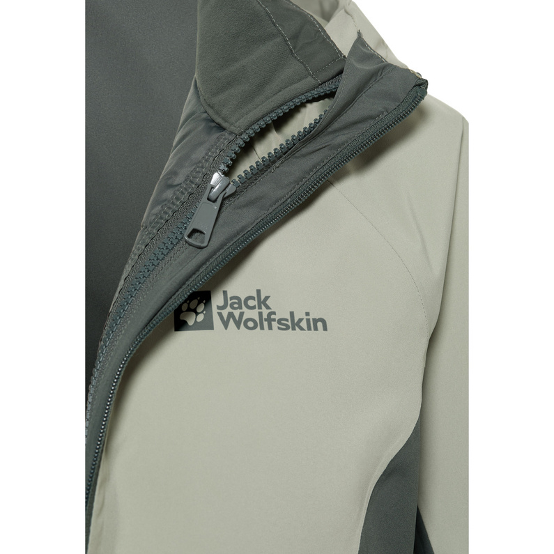 Jack Wolfskin Damen Glaabach 3in1 Jacke