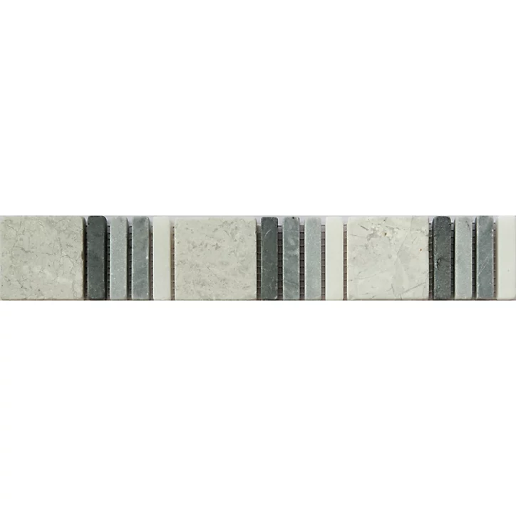 Listel pierre beige 5x30cm Thebes GoodHome