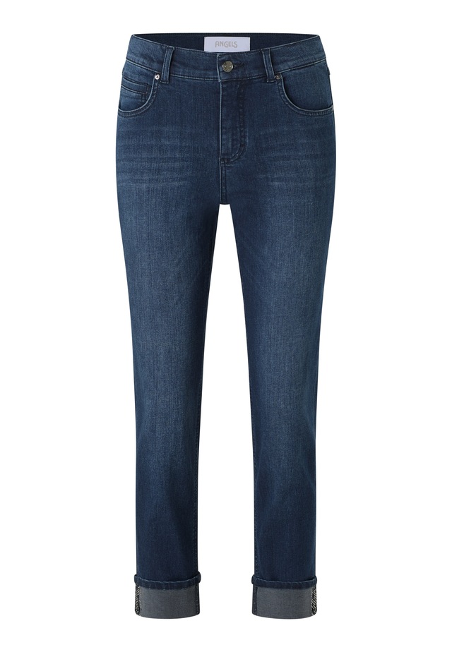 ANGELS 7/8-Jeans »CICI CROP GLAM« mit Schmucksteinchen veredelt