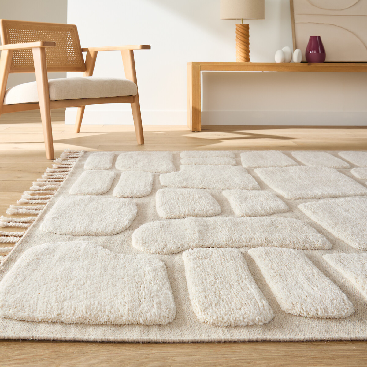 LA REDOUTE INTERIEURS<br>Tapete de lã, Zalya