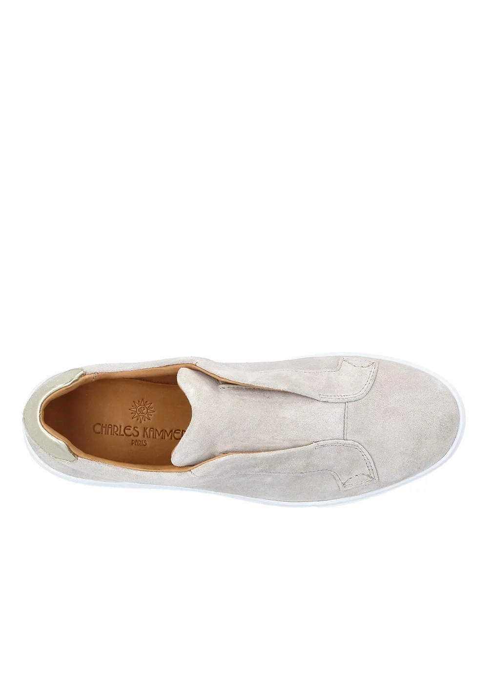 BASKET SLIPPERS SUCHET VELOURS BEIGE