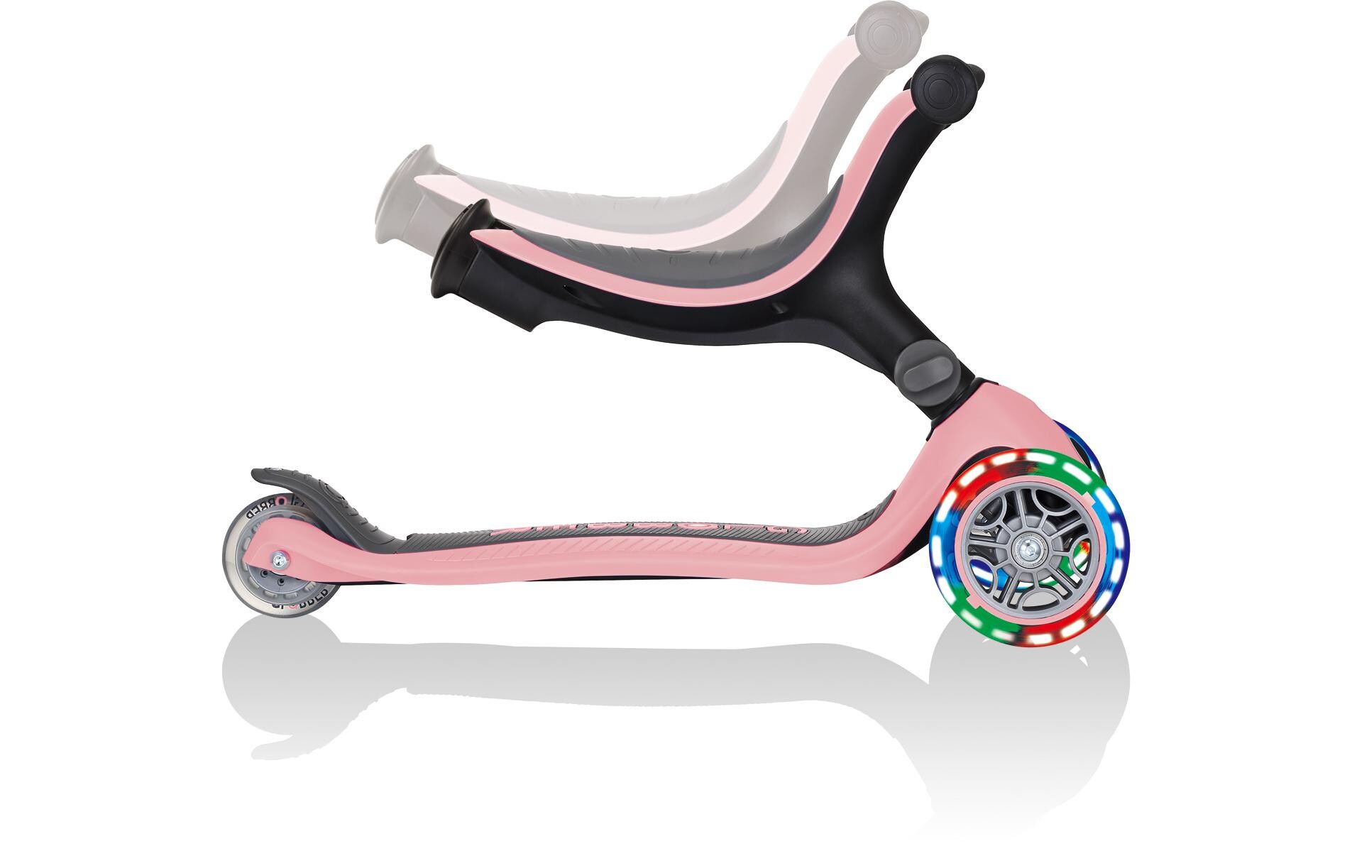 Scooter GO UP Foldable Plus Lights, Pastel RosaScooter