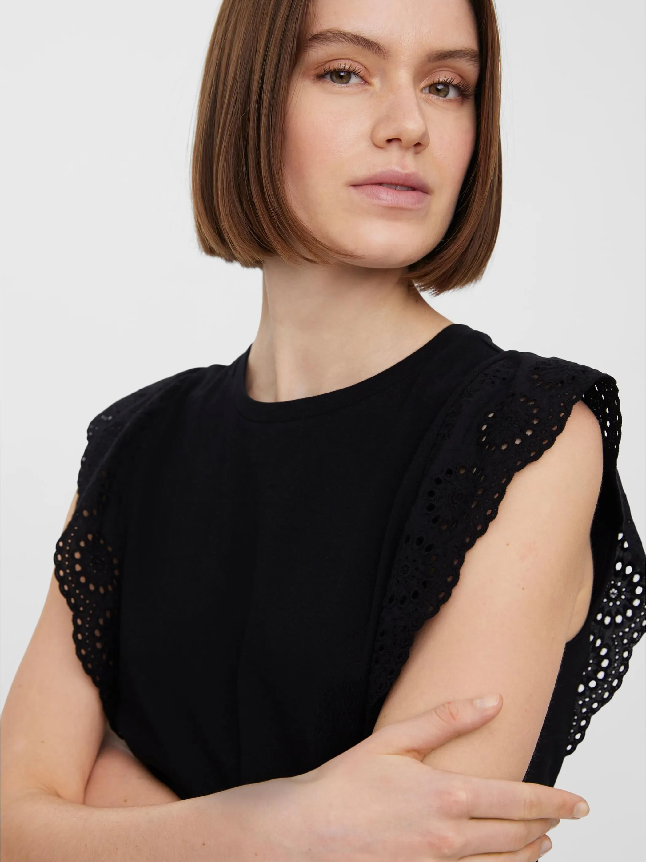 Vero Moda VMHOLLYN SS TOP GA NO Shirt