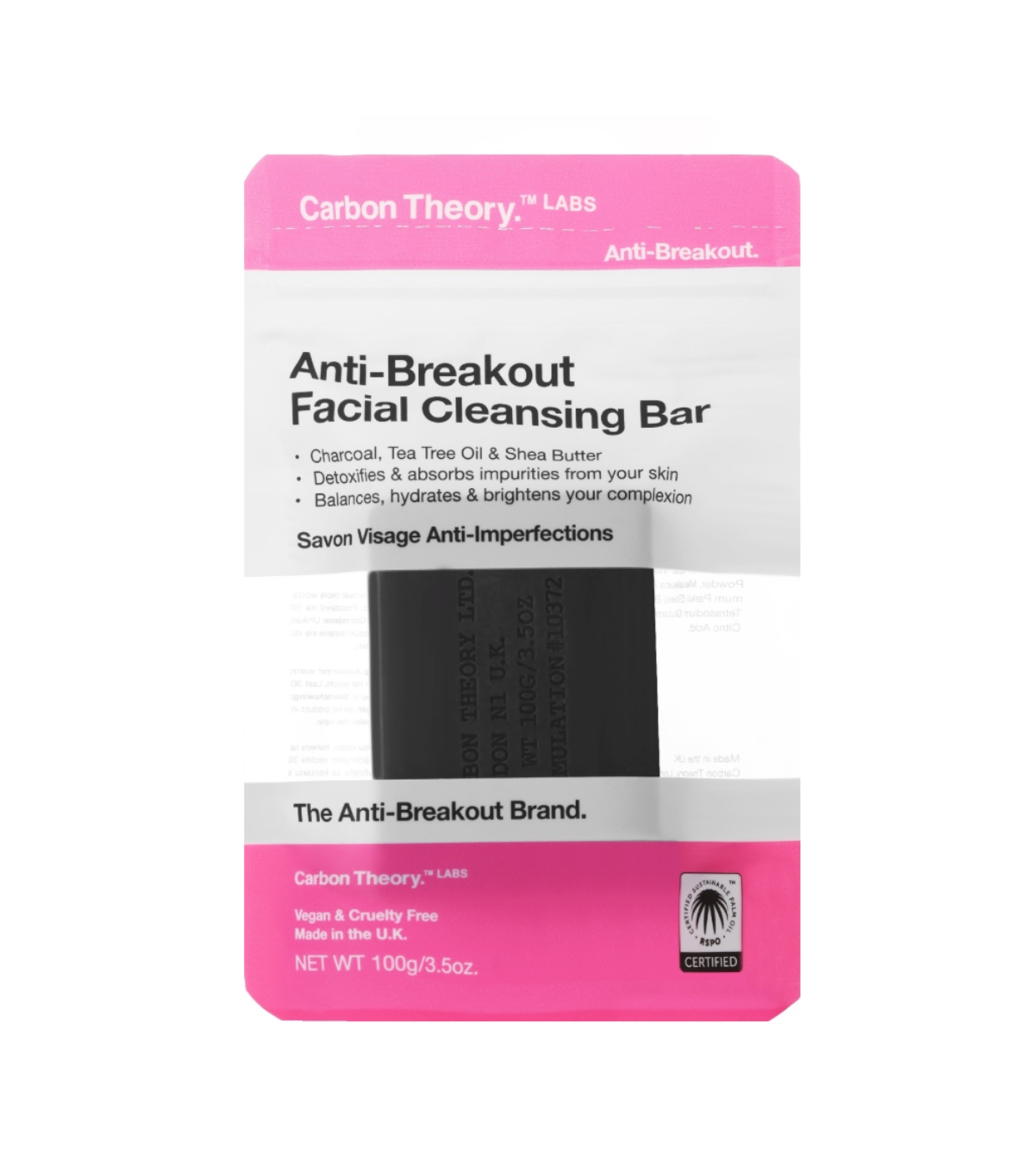 Carbon Theory - *Anti-Breakout* - Sabonete facial anti-manchas