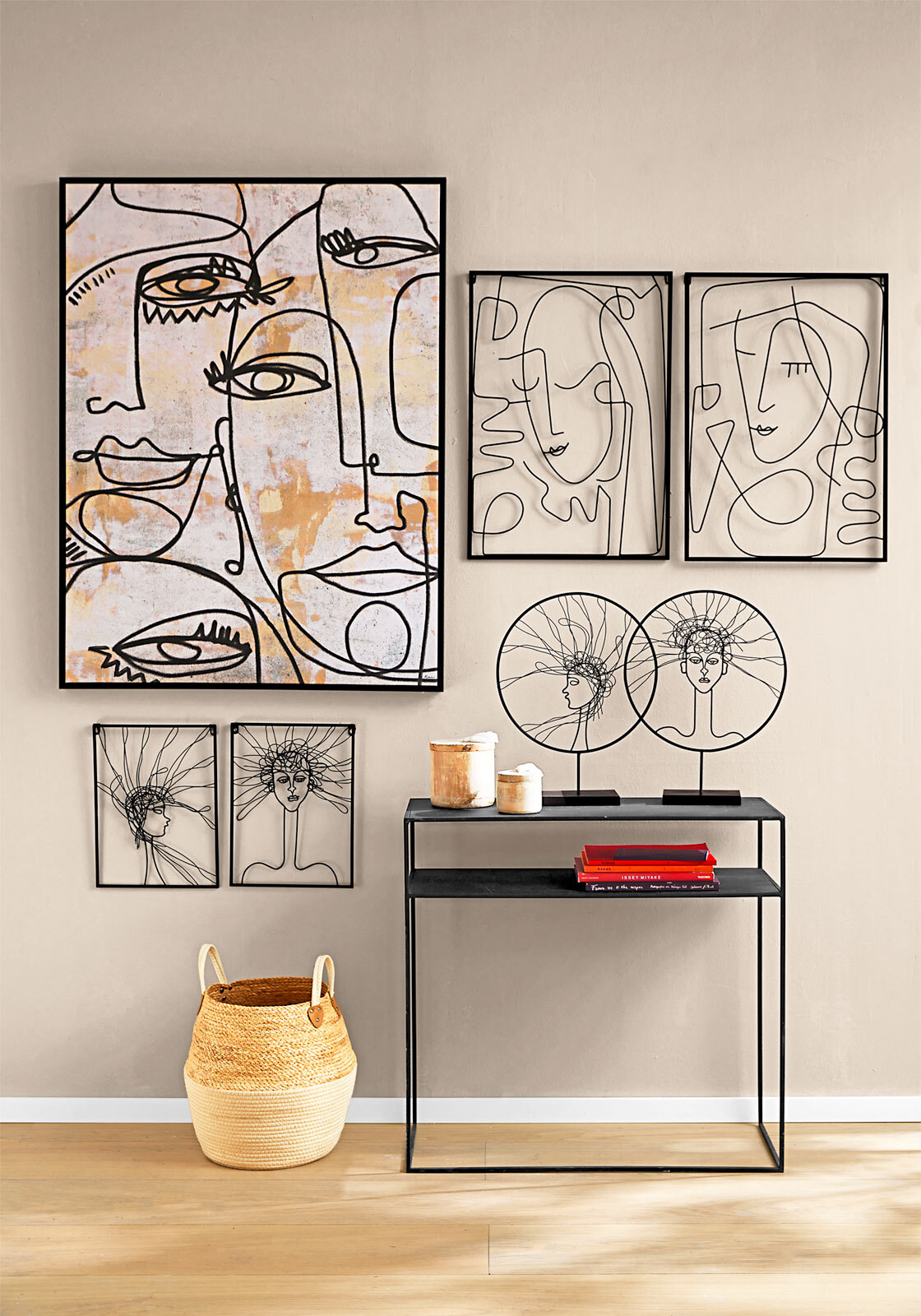 casaNOVA Bild FACE 90 x 120 cm