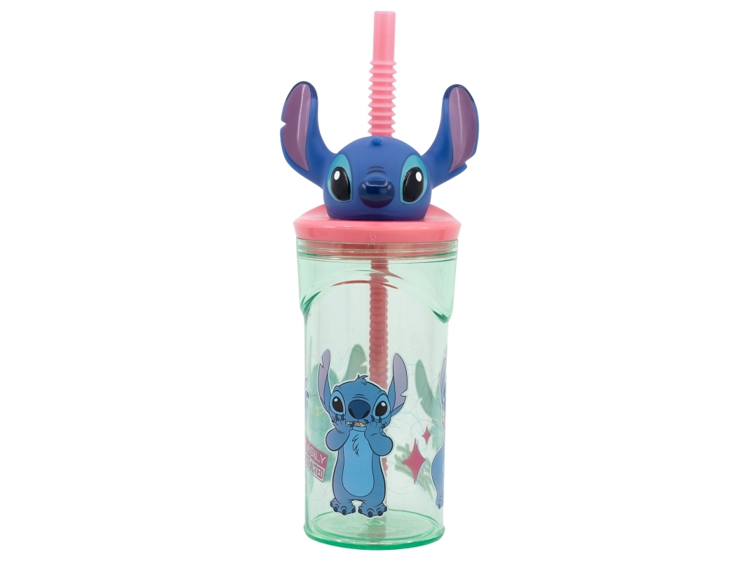 COPO COM PALHINHA STITCH