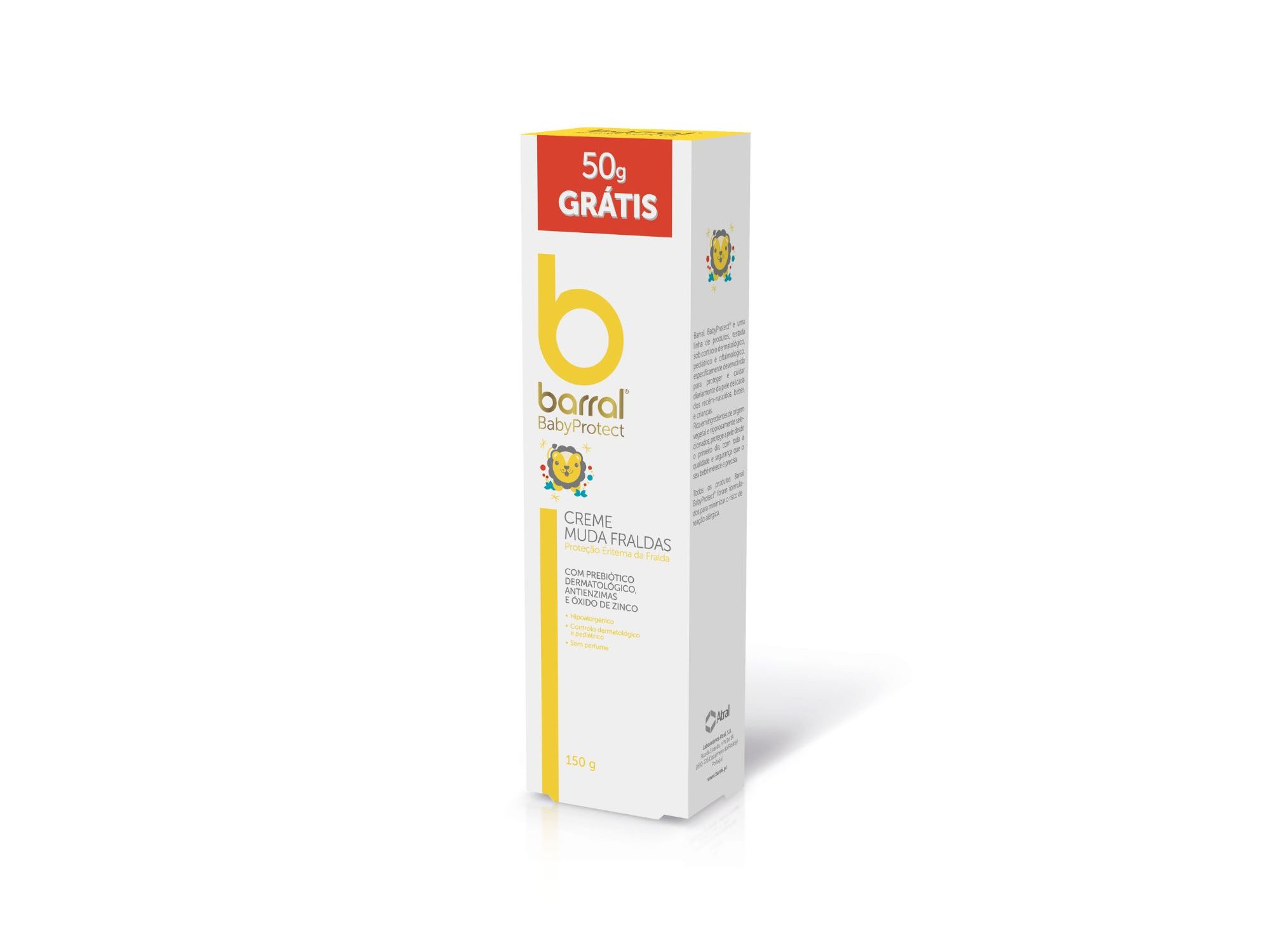 CREME BARRAL BABYPROTECT MUDA FRALDAS 150G