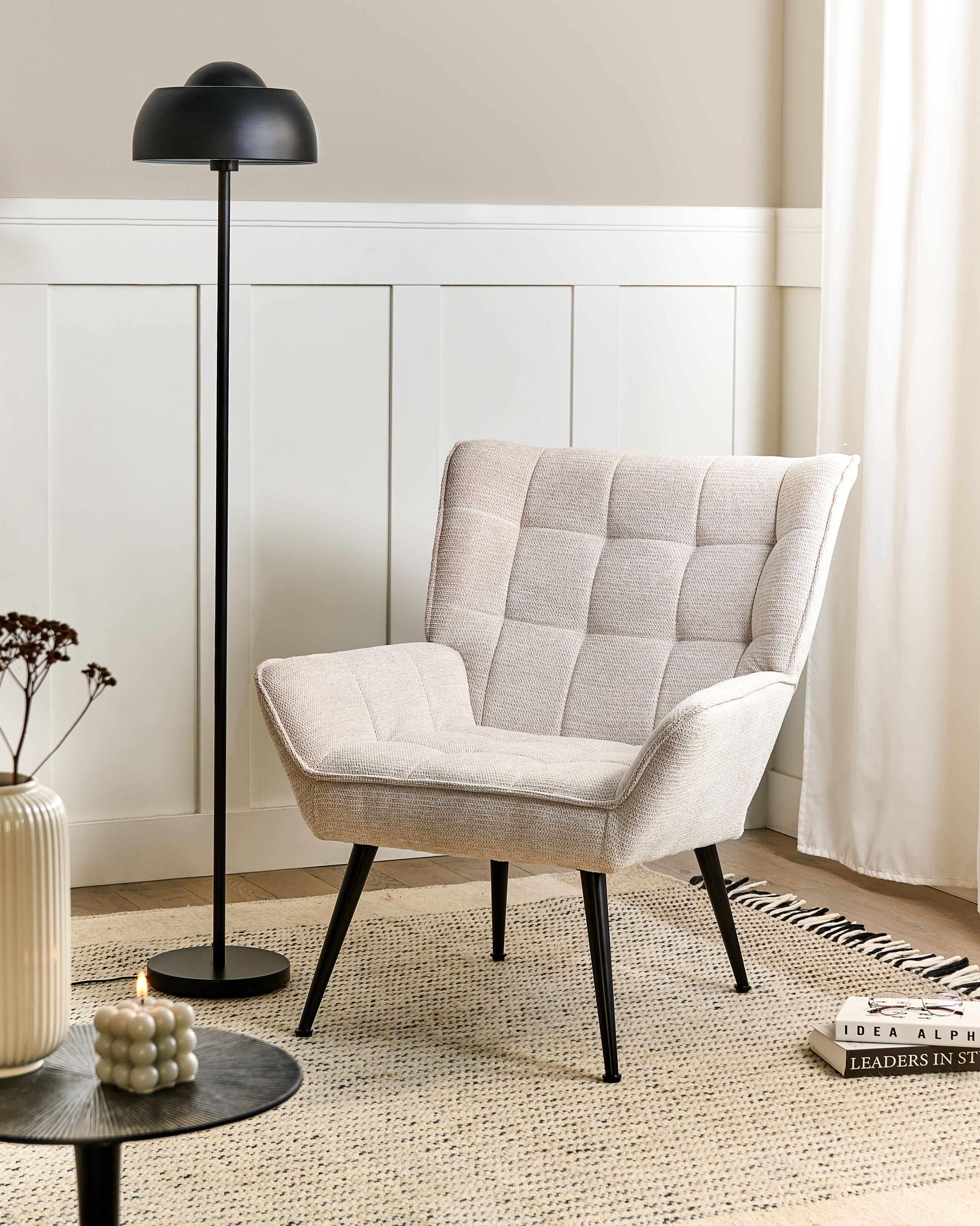 Fauteuil BELLINGMO Stof Lichtbeige