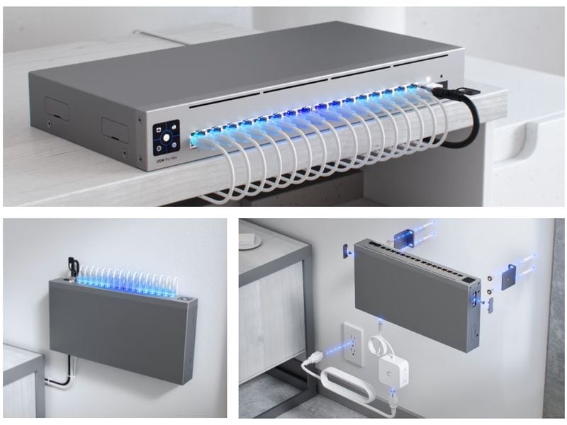 Ubiquiti Switch USW-PRO-MAX-16 18 Port Leistungsstarker Switch für professionelle Netzwerke