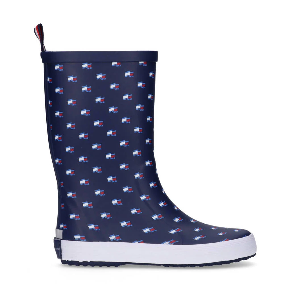 Tommy Hilfiger regenlaarzen donkerblauw
