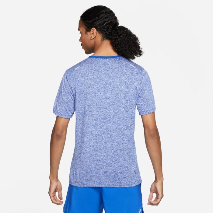 Nike Herre T-shirts Dri-FIT Rise 365 Short Sleeve Tee Blå