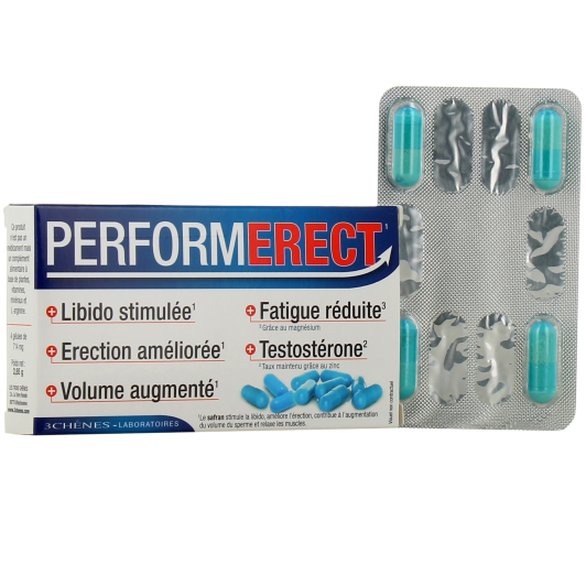 3 Chênes Performerect - Libido, érection