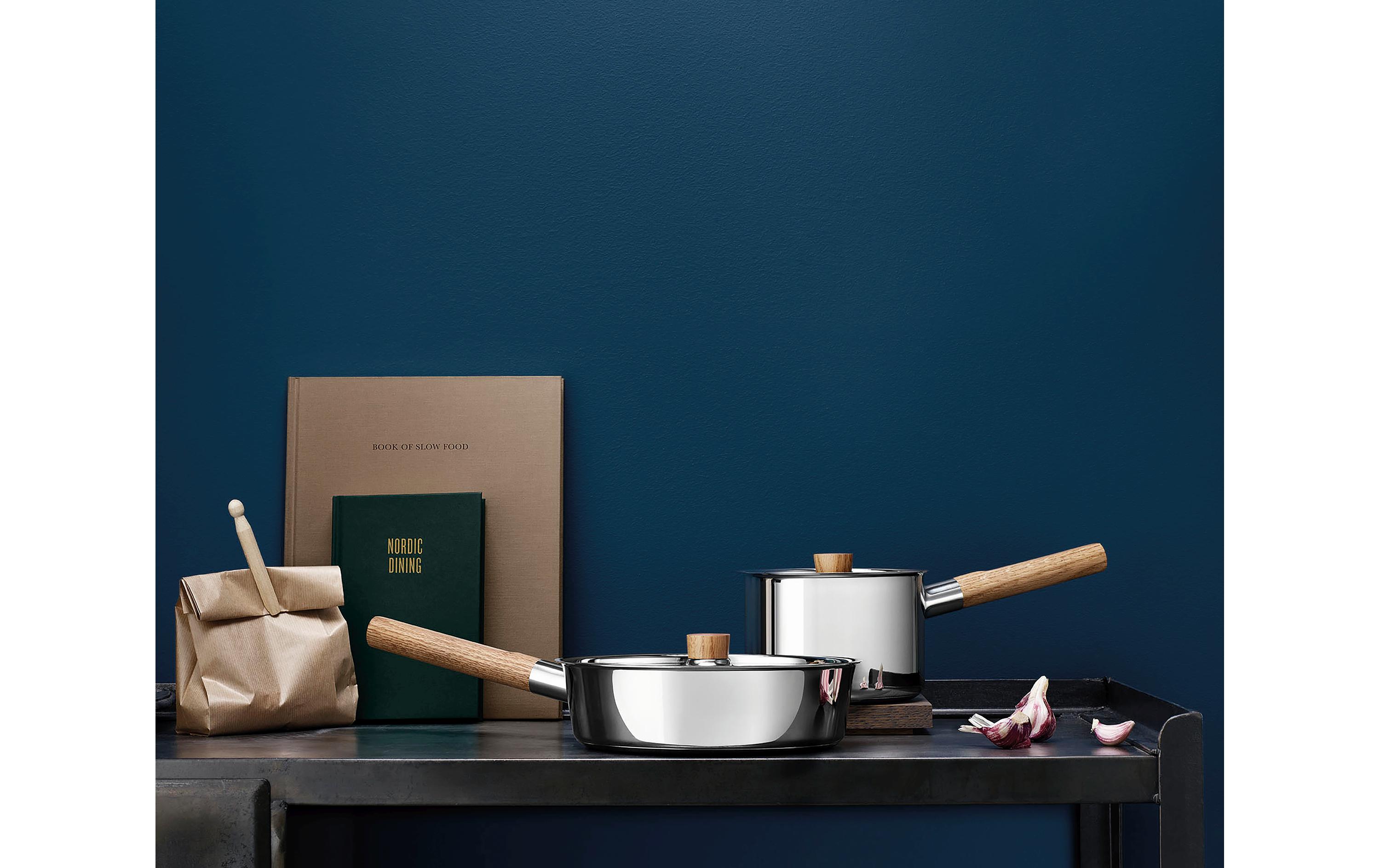 Bratpfanne Nordic Kitchen Silber, 28 cmPfanne aus Edelstahl