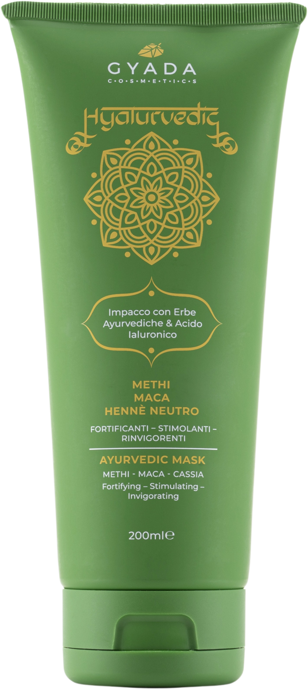GYADA Cosmetics  Hyalurvedic Stärkende Haarmaske, 200 ml