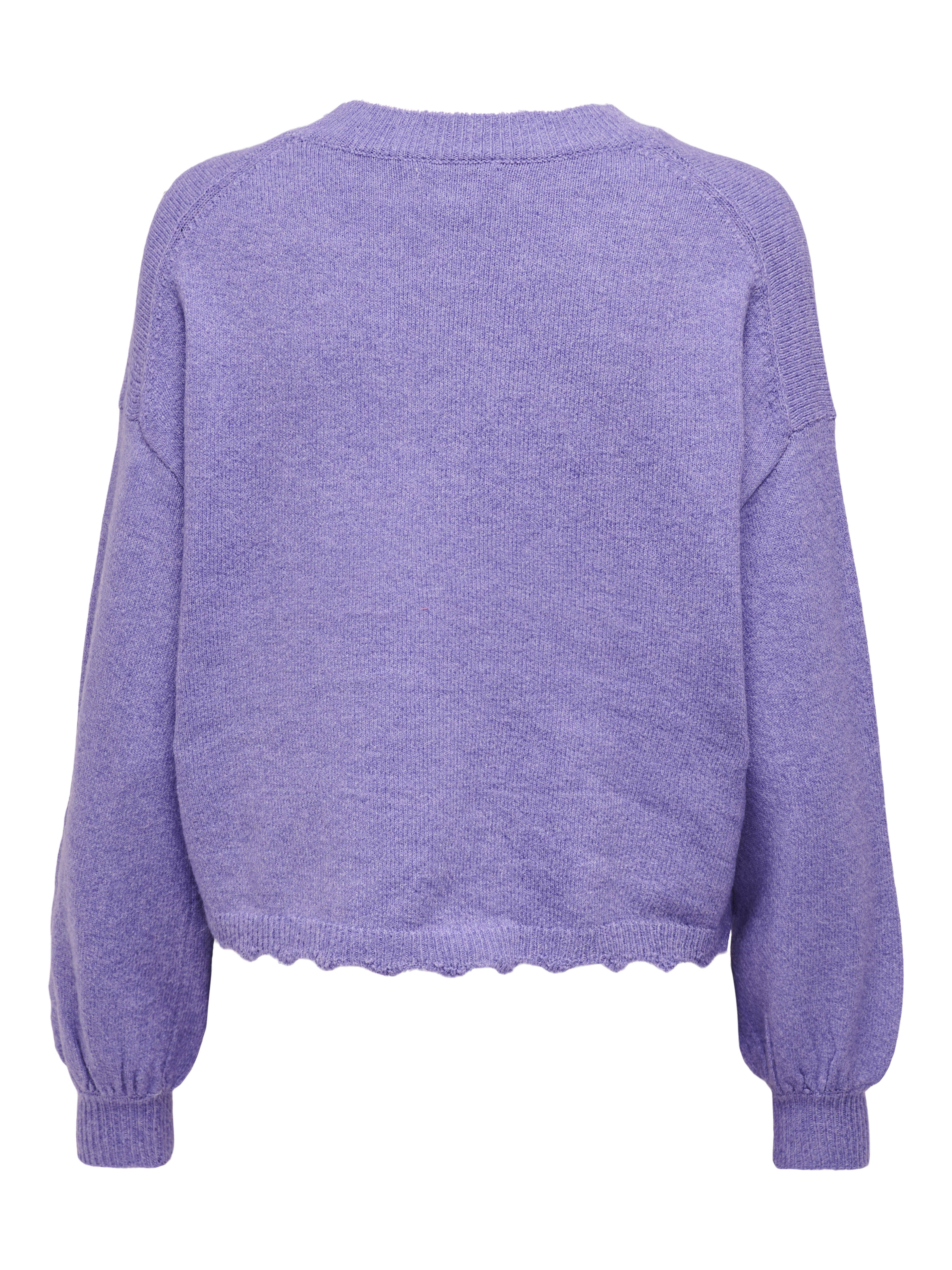 ONLRICA Strickpullover Paisley Purple