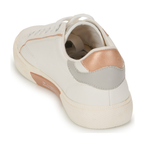 Pepe jeans - KENTON MIX W - Blanc / Rose Doré