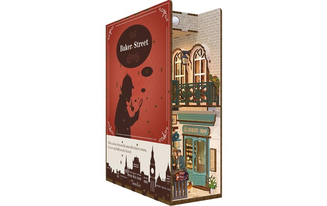 Modellbausatz »Tonecheer Book Nook Baker Street« 141 Stk. tlg.
