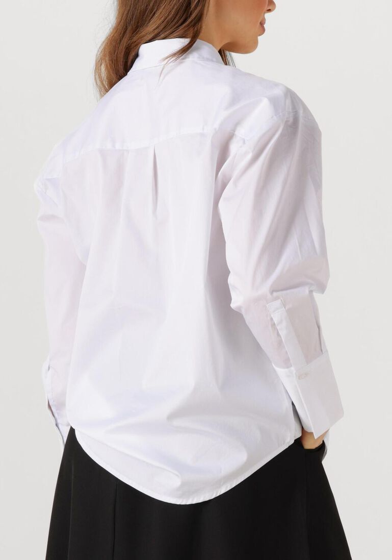 witte co'couture blouses poppy cuff shirt