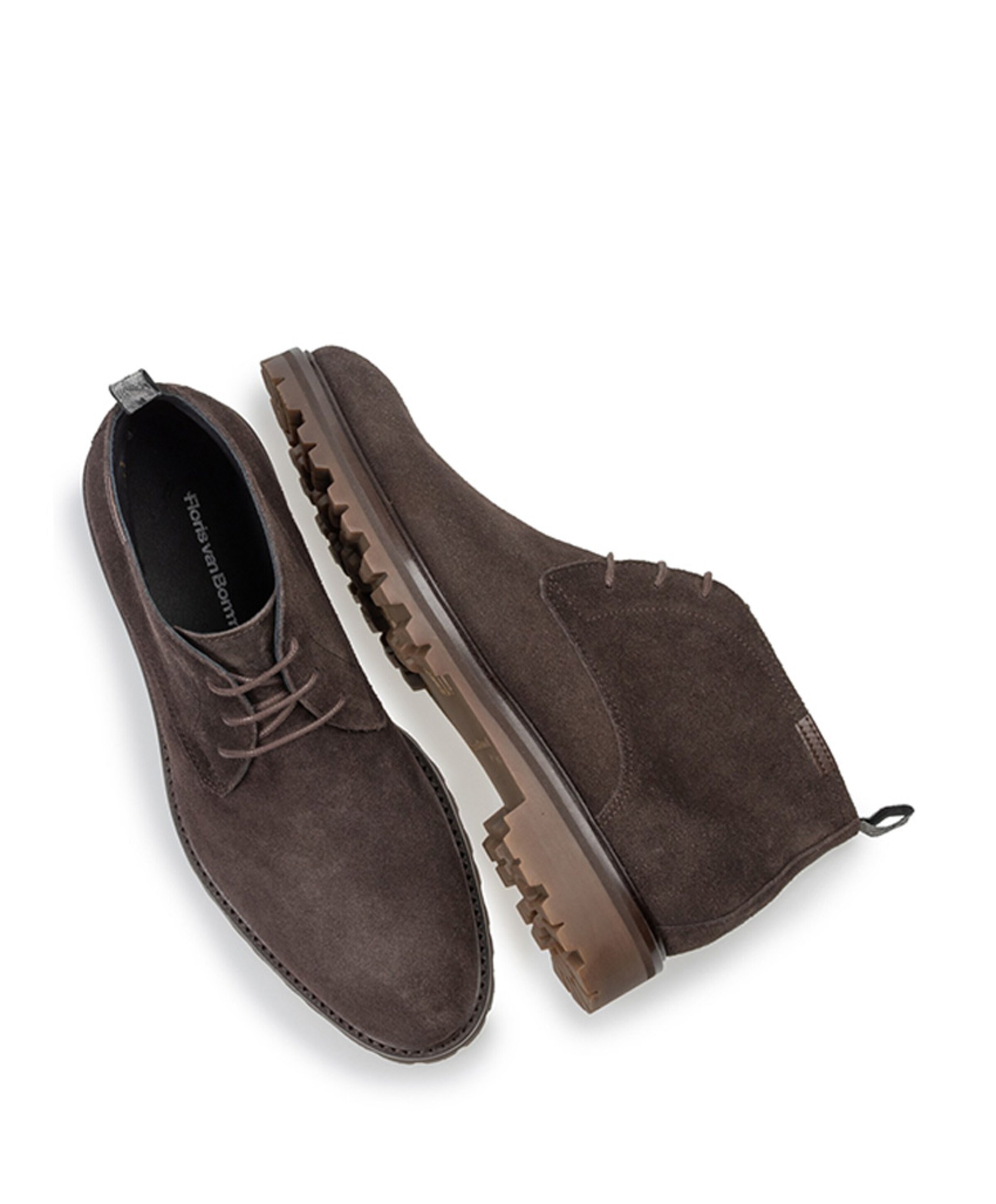 Floris van Bommel heren veterboots bruin