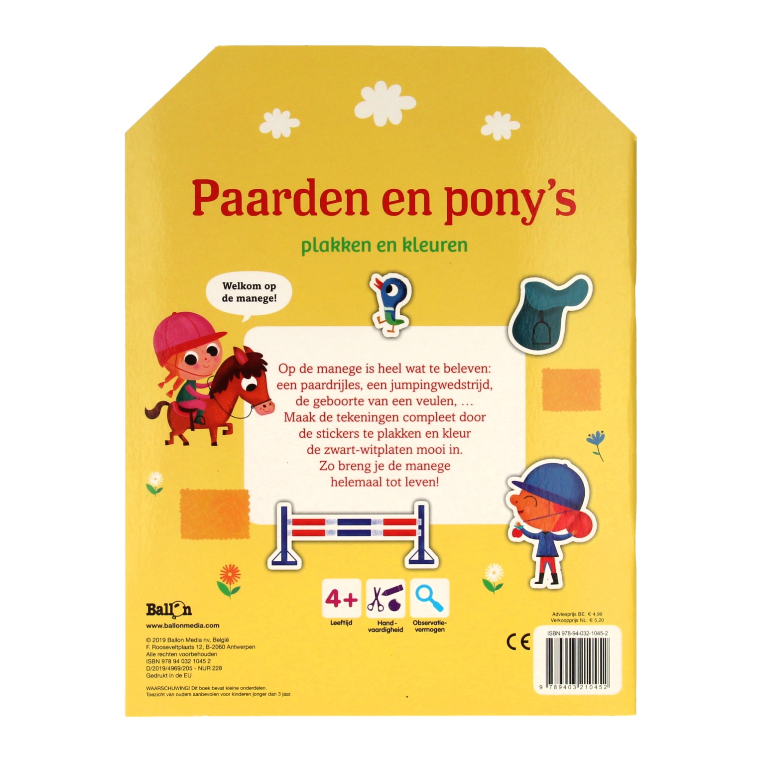 Plakken- en Kleuren Paarden en Pony's