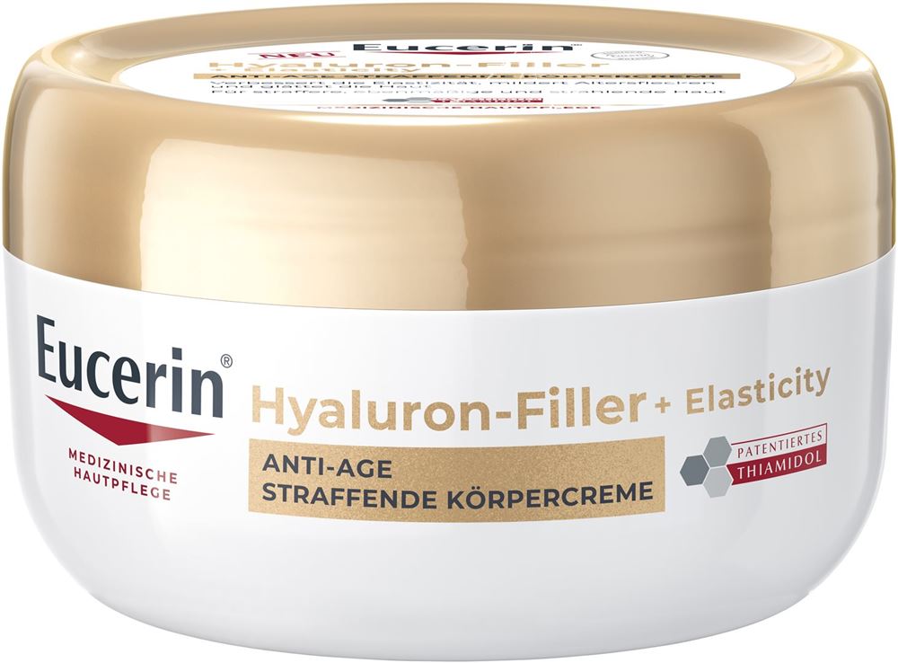 EUCERIN Hyaluron-Filler + Elasticity Körpercreme<br>200 ml, Creme, straffend
